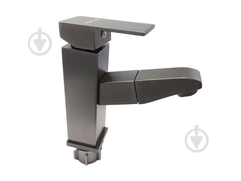 Смеситель для умывальника MILLZ выдвижной излив спецпокрытие серый MRS-AL-B10 (gray) - фото 3 Смеситель для умывальника MILLZ выдвижной излив спецпокрытие серый MRS-AL-B10 (gray) - фото 3