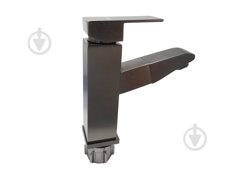 Смеситель для умывальника MILLZ выдвижной излив спецпокрытие серый MRS-AL-B10 (gray) - фото 5 Смеситель для умывальника MILLZ выдвижной излив спецпокрытие серый MRS-AL-B10 (gray) - фото 5