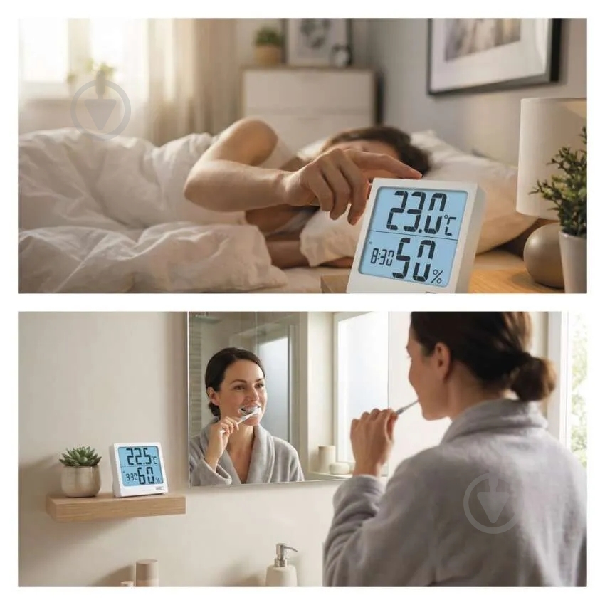 Термометр-гігрометр Emos E0114N цифровий - фото 18 Термометр-гігрометр Emos E0114N цифровий - фото 18