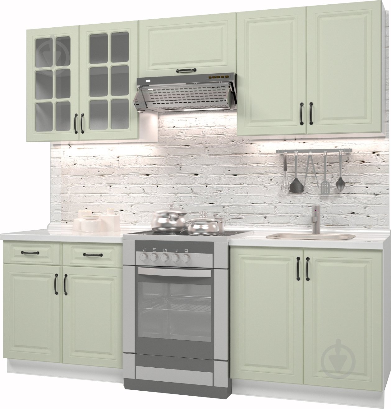 Кухня Мишелла МДФ 2,2 м - фото 1 Кухня Мишелла МДФ 2,2 м - фото 1