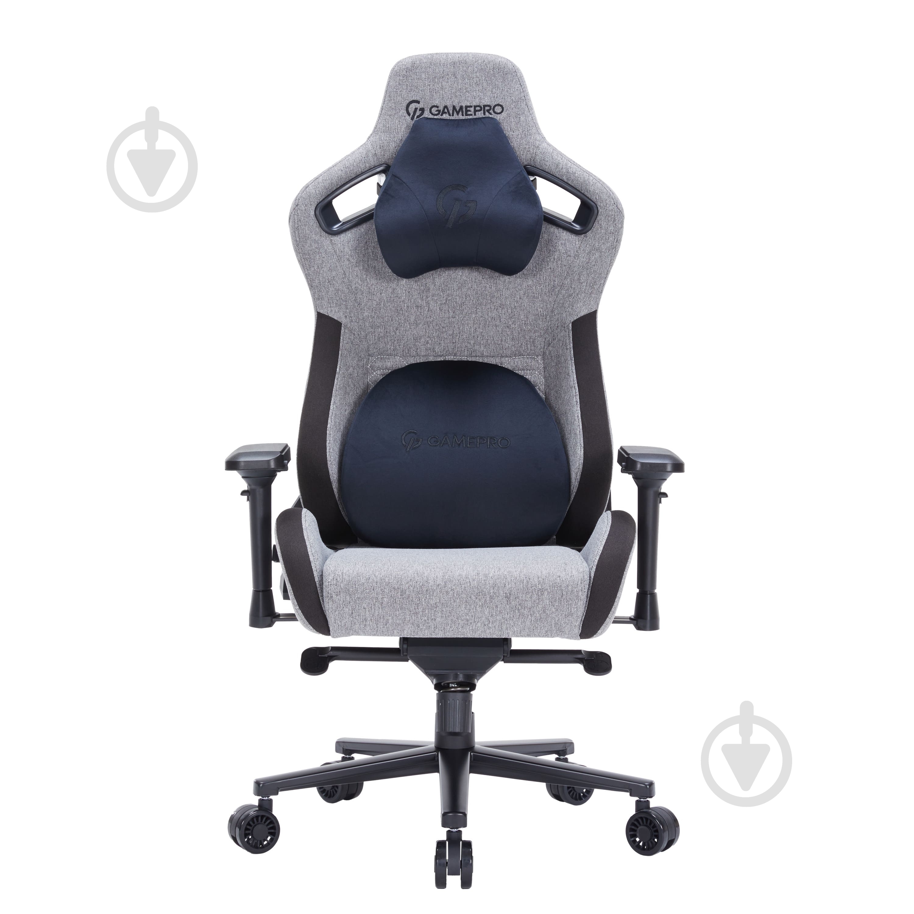 Кресло игровое GamePro GC900DB Size XL Fabric Dark Grey - фото 3 Кресло игровое GamePro GC900DB Size XL Fabric Dark Grey - фото 3