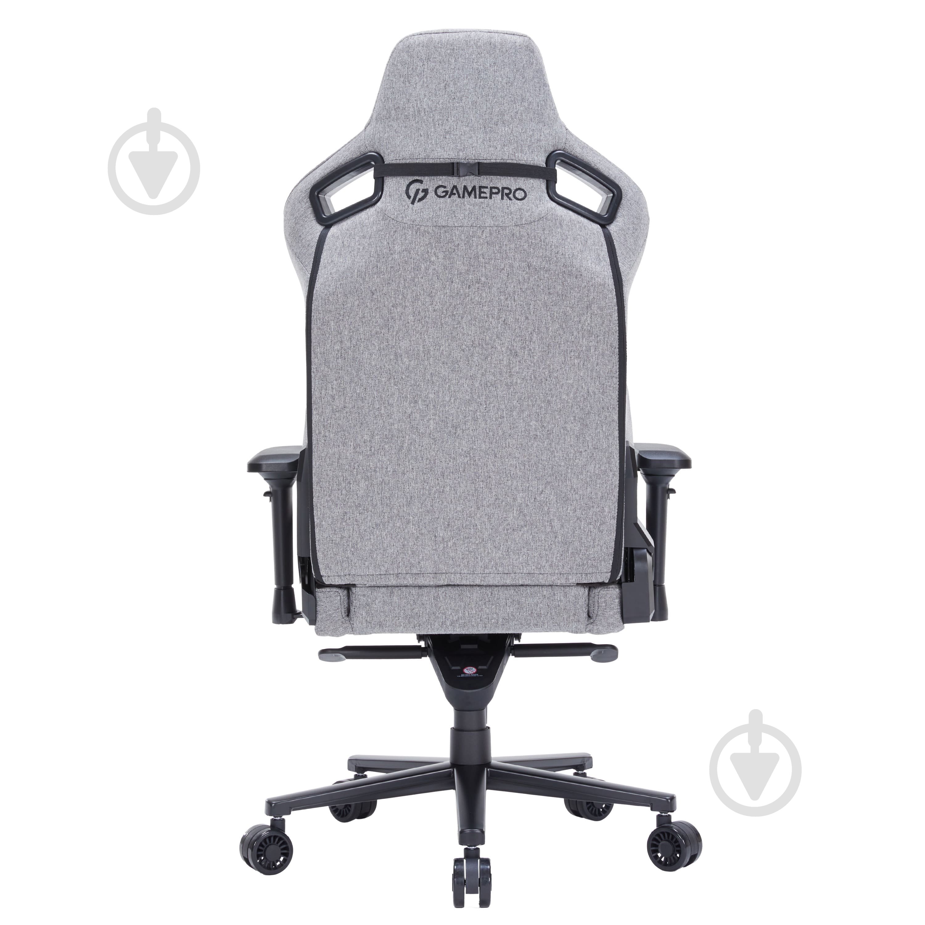 Кресло игровое GamePro GC900DB Size XL Fabric Dark Grey - фото 4 Кресло игровое GamePro GC900DB Size XL Fabric Dark Grey - фото 4