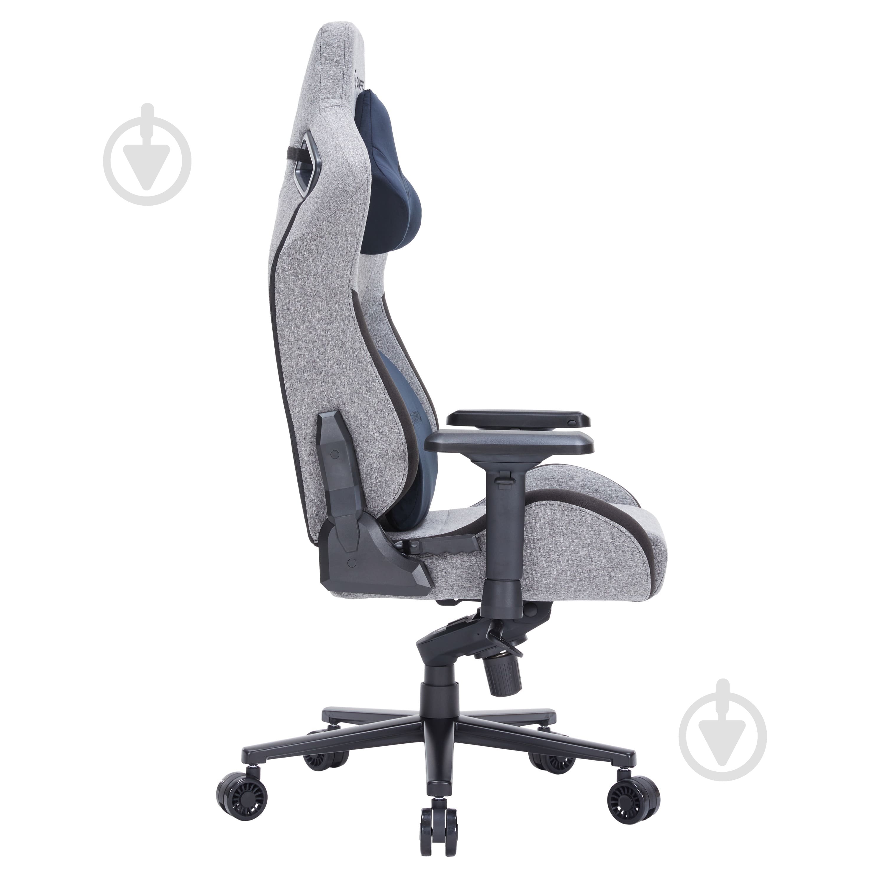 Кресло игровое GamePro GC900DB Size XL Fabric Dark Grey - фото 5 Кресло игровое GamePro GC900DB Size XL Fabric Dark Grey - фото 5