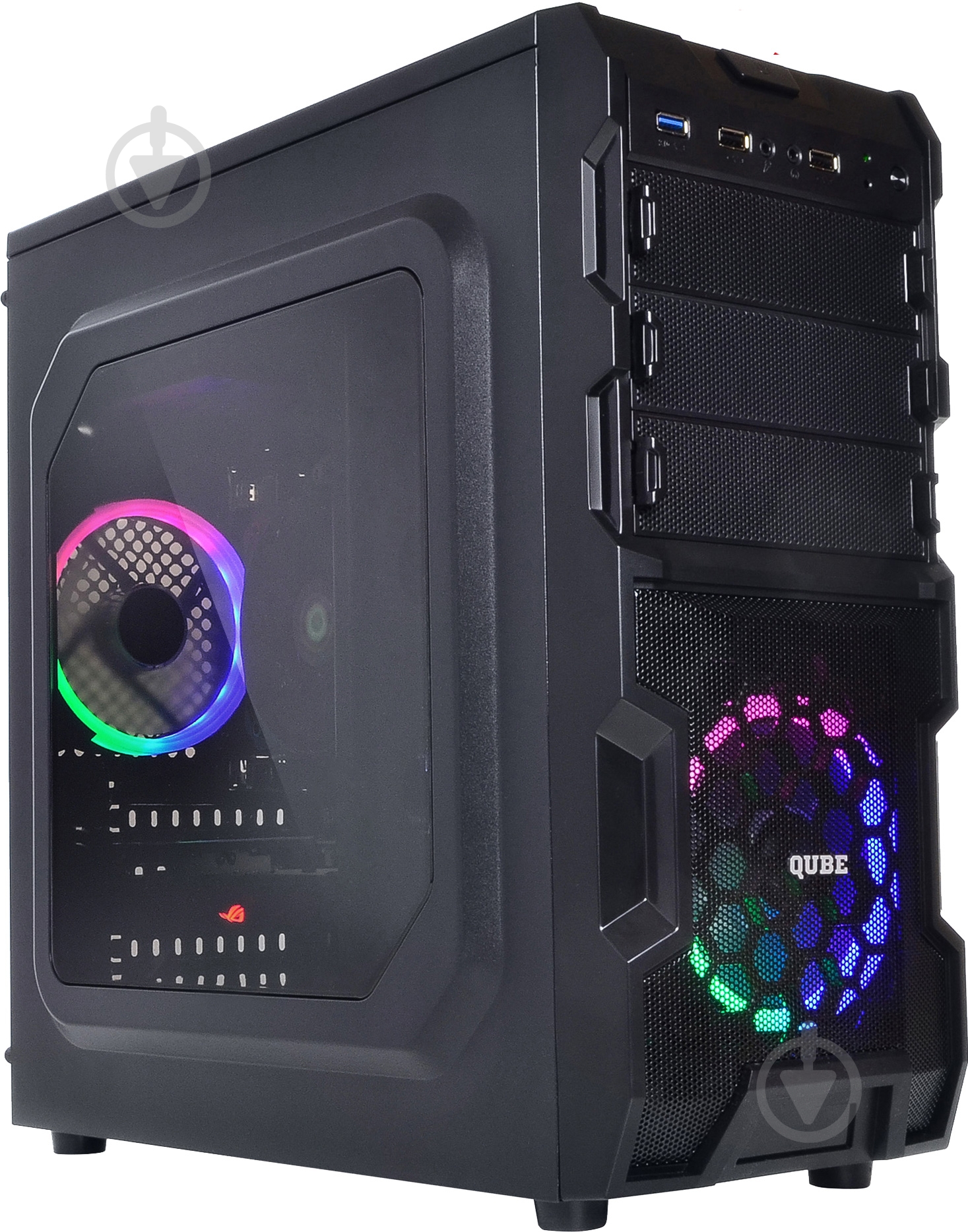 Компьютер персональный Artline Gaming X37 (X37v30) black - фото 2