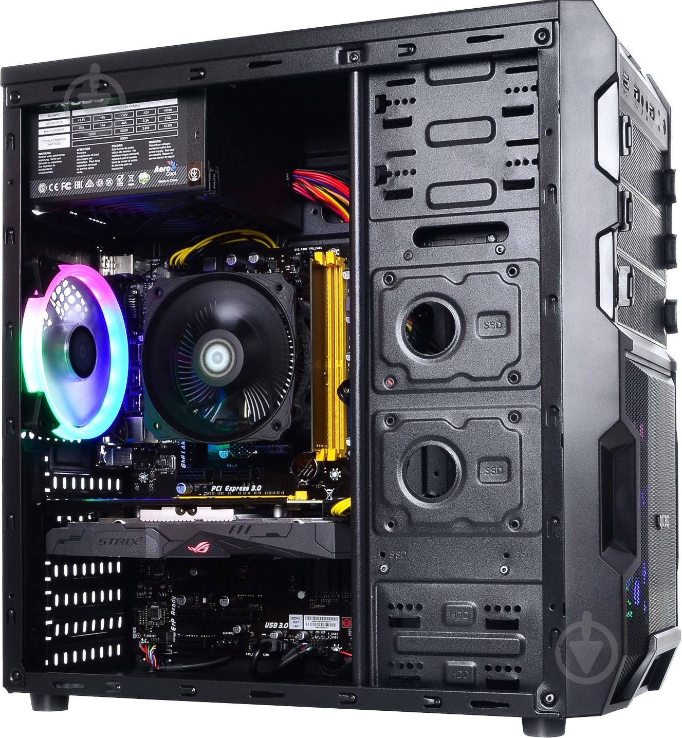 Компьютер персональный Artline Gaming X37 (X37v30) black - фото 4