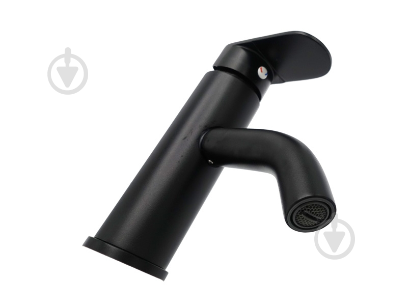 Смеситель для умывальника MILLZ спецпокрытие черный MRS-AL-B13 (black) - фото 5