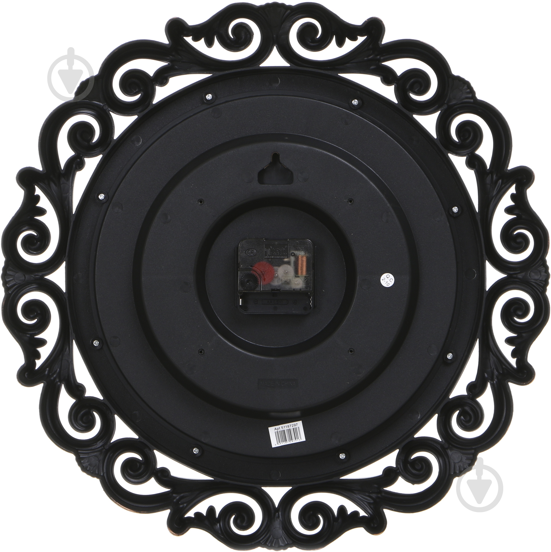 Часы Pattern 40,5x4,6 см античный черный Luna - фото 3 Часы Pattern 40,5x4,6 см античный черный Luna - фото 3