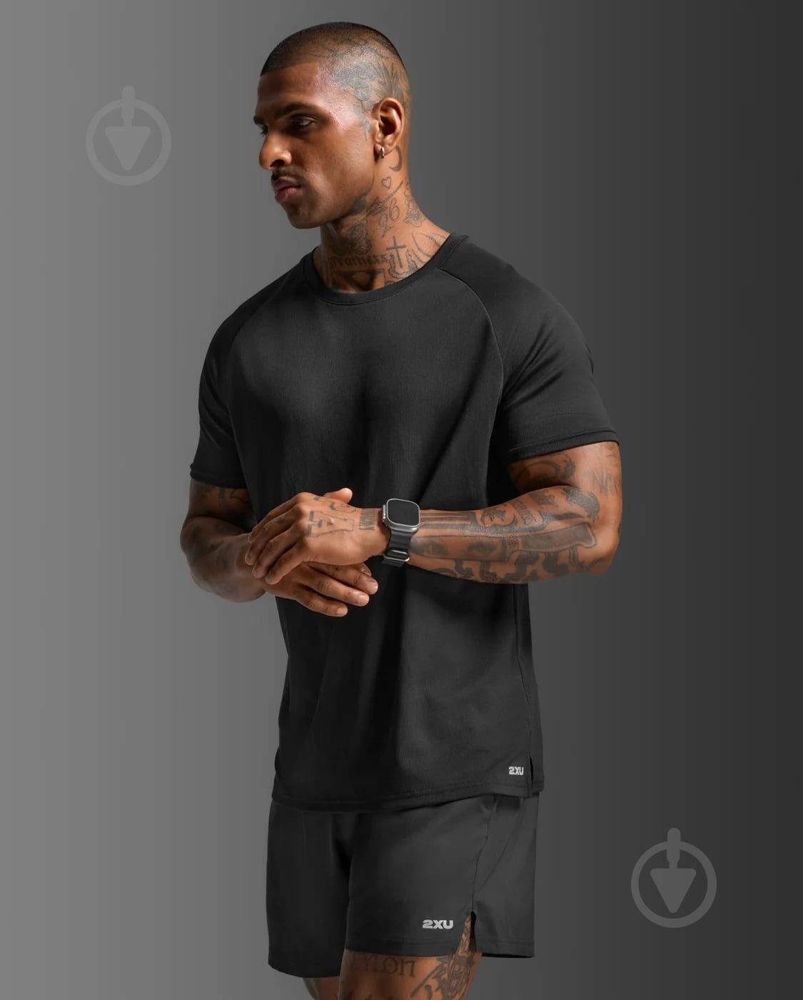 Майка 2XU Aero Mesh Tee MR7441a_BLK/SRF р.S черный - фото 3 Майка 2XU Aero Mesh Tee MR7441a_BLK/SRF р.S черный - фото 3