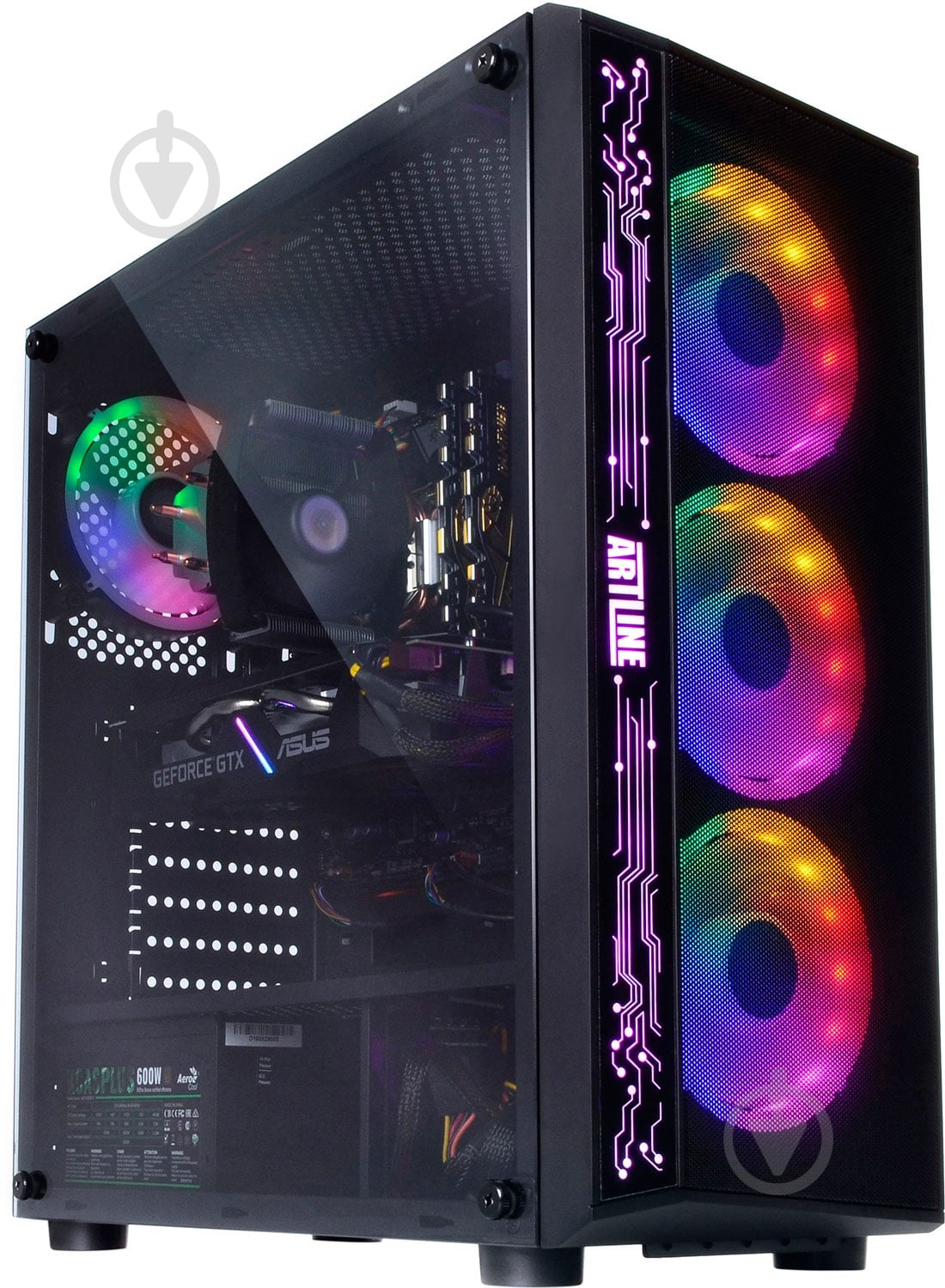 Компьютер персональный Artline Gaming X39 (X39v32) black - фото 5