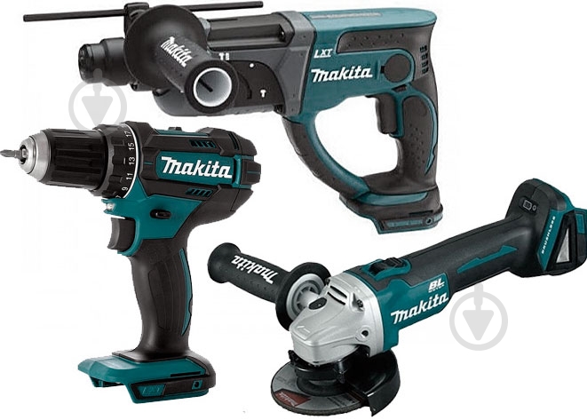 Набор электроинструмента Makita DLXMUA504 - фото 2