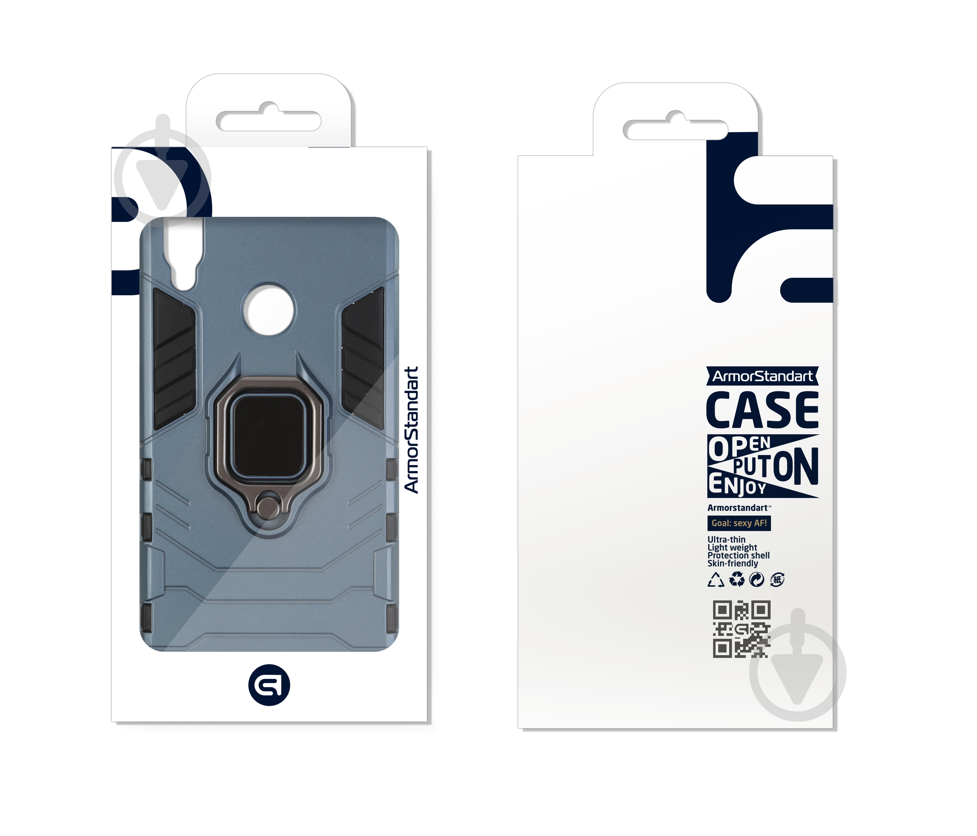 Чехол Armorstandart Iron Case для Honor 8A Blue (ARM56394) - фото 4 Чехол Armorstandart Iron Case для Honor 8A Blue (ARM56394) - фото 4