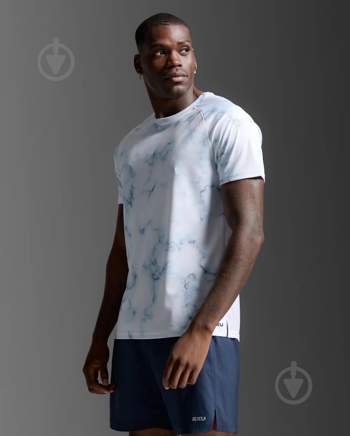 Майка 2XU Aero Mesh Tee MR7441a_BMB/BRF р.XL білий - фото 3