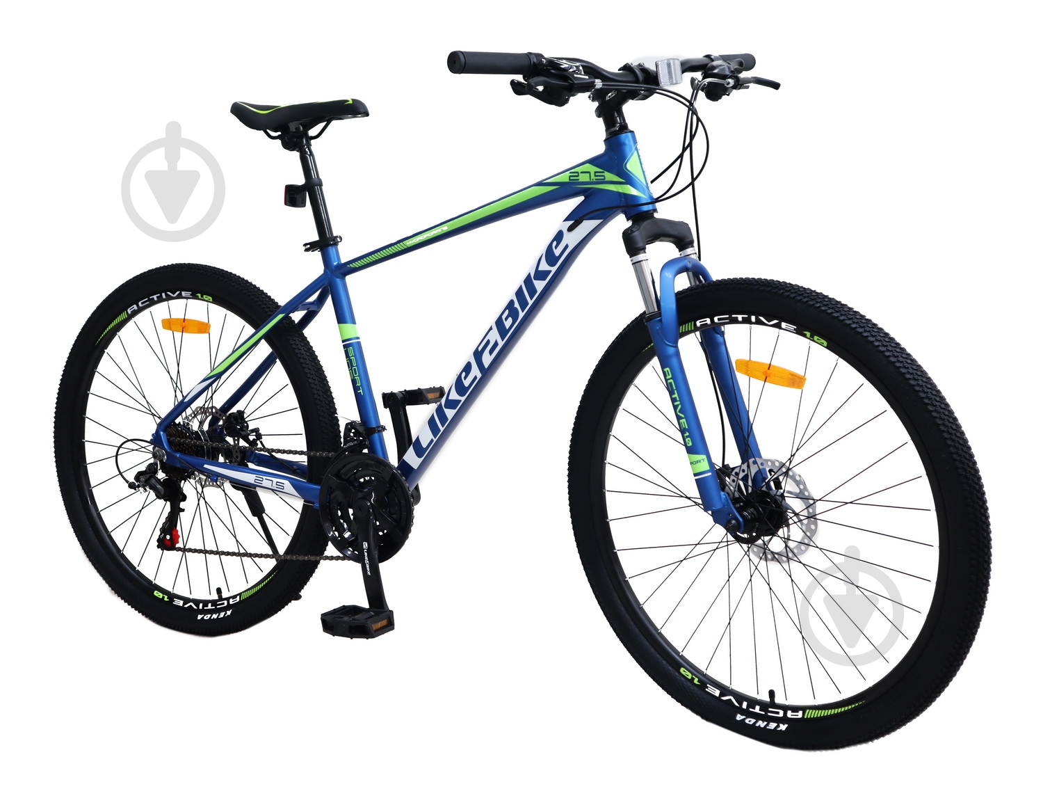 Велосипед Like2bike 27,5" 18"(46 см) Active 1.0 A212701 синій - фото 1