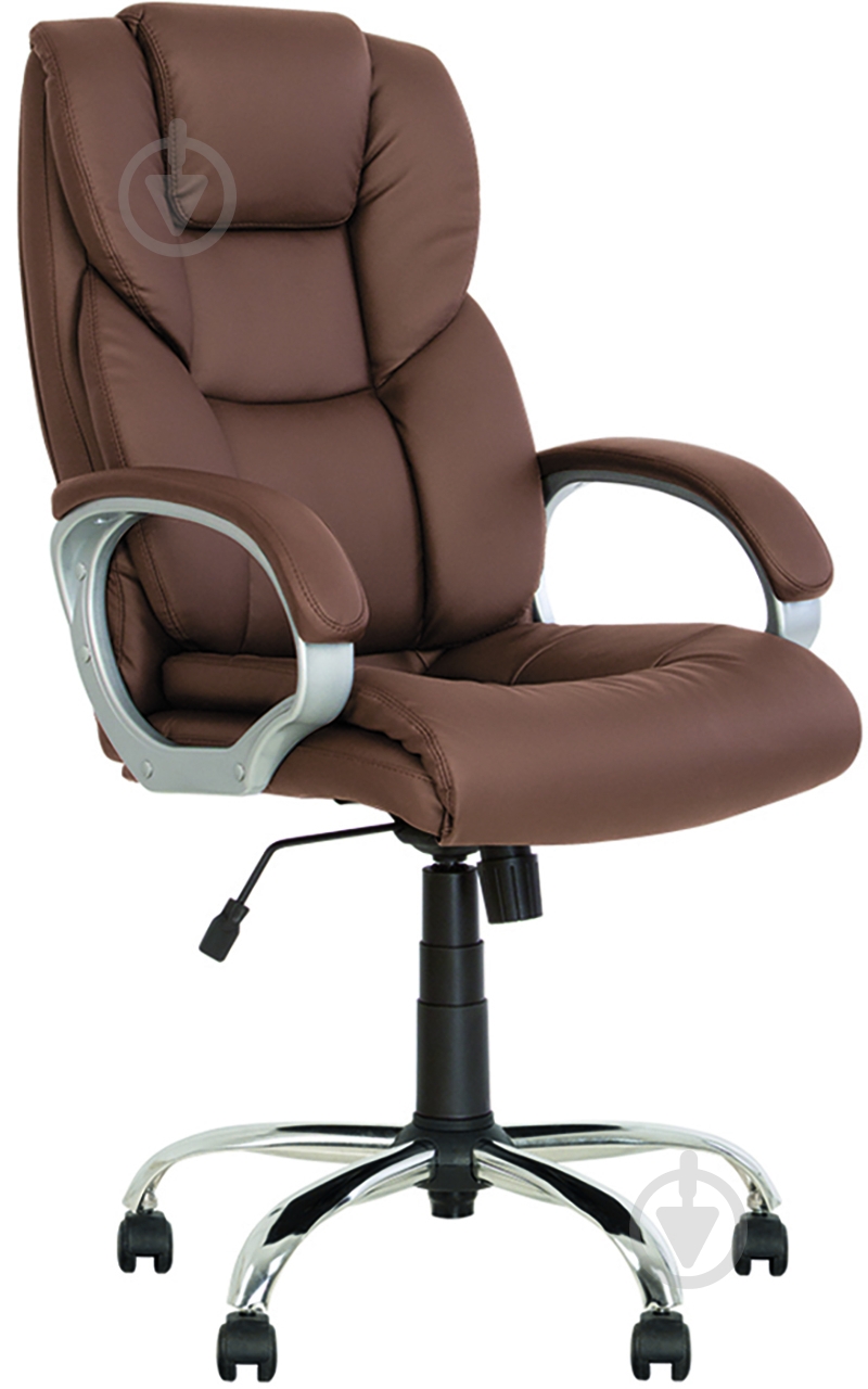 Крісло Nowy Styl Marell TILT CHR68 (CH) ECO-35 коричневий - фото 1