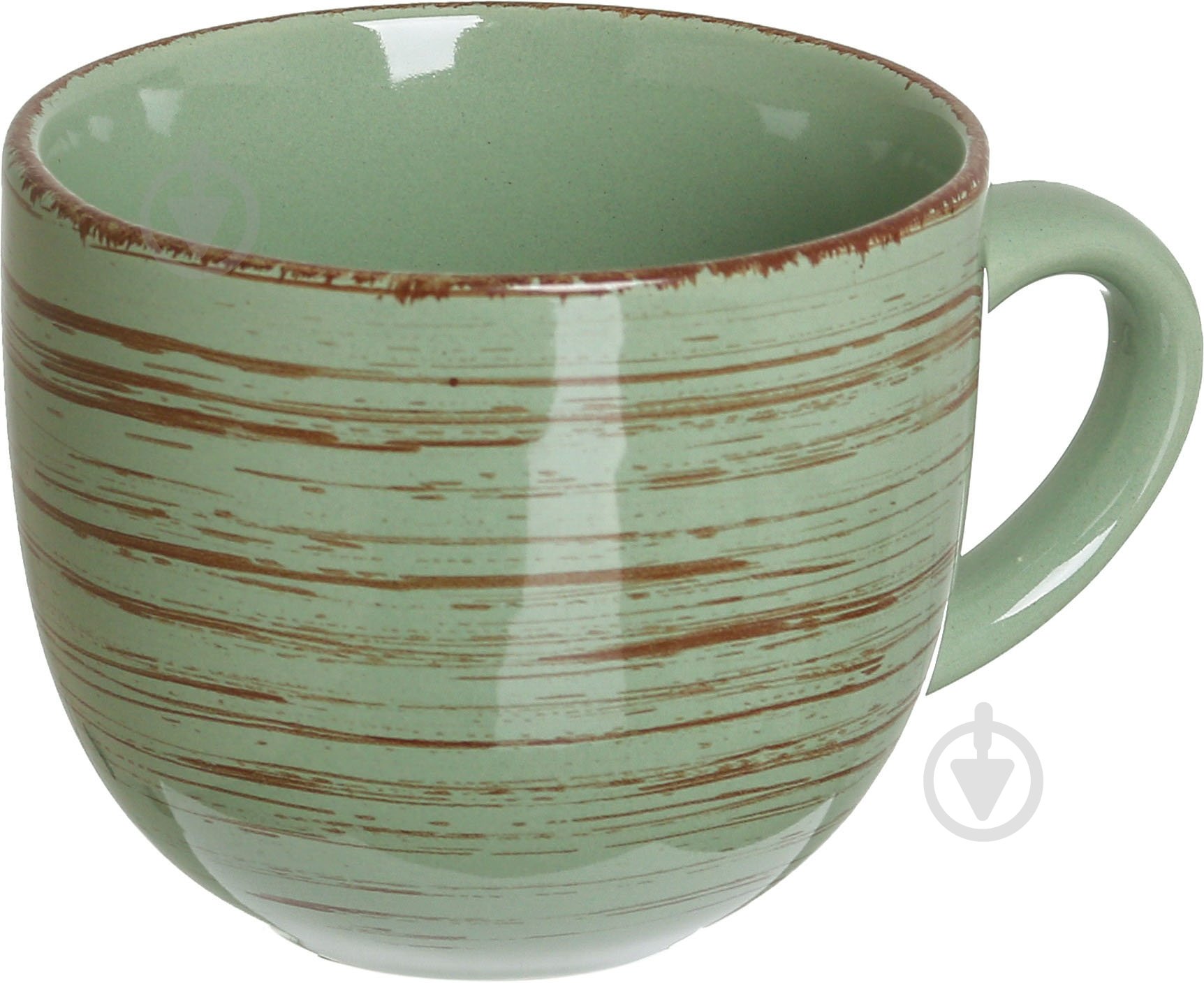 Чашка з блюдцем Bella Vita Antique Green 220 мл - фото 3