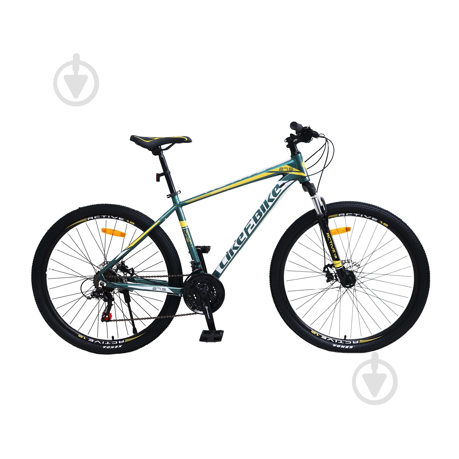 Велосипед Like2bike 27,5" 18"(46 см) Active 1.0 A212705 зеленый - фото 2 Велосипед Like2bike 27,5" 18"(46 см) Active 1.0 A212705 зеленый - фото 2