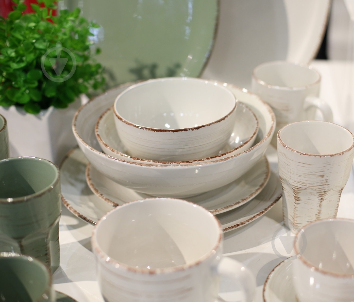 Чашка з блюдцем Bella Vita Antique White 220 мл - фото 2