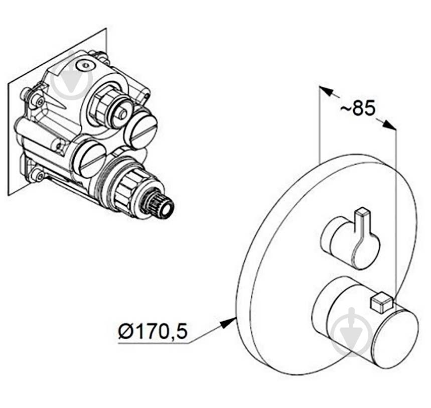 Душевой набор Kludi Nova Fonte - фото 4