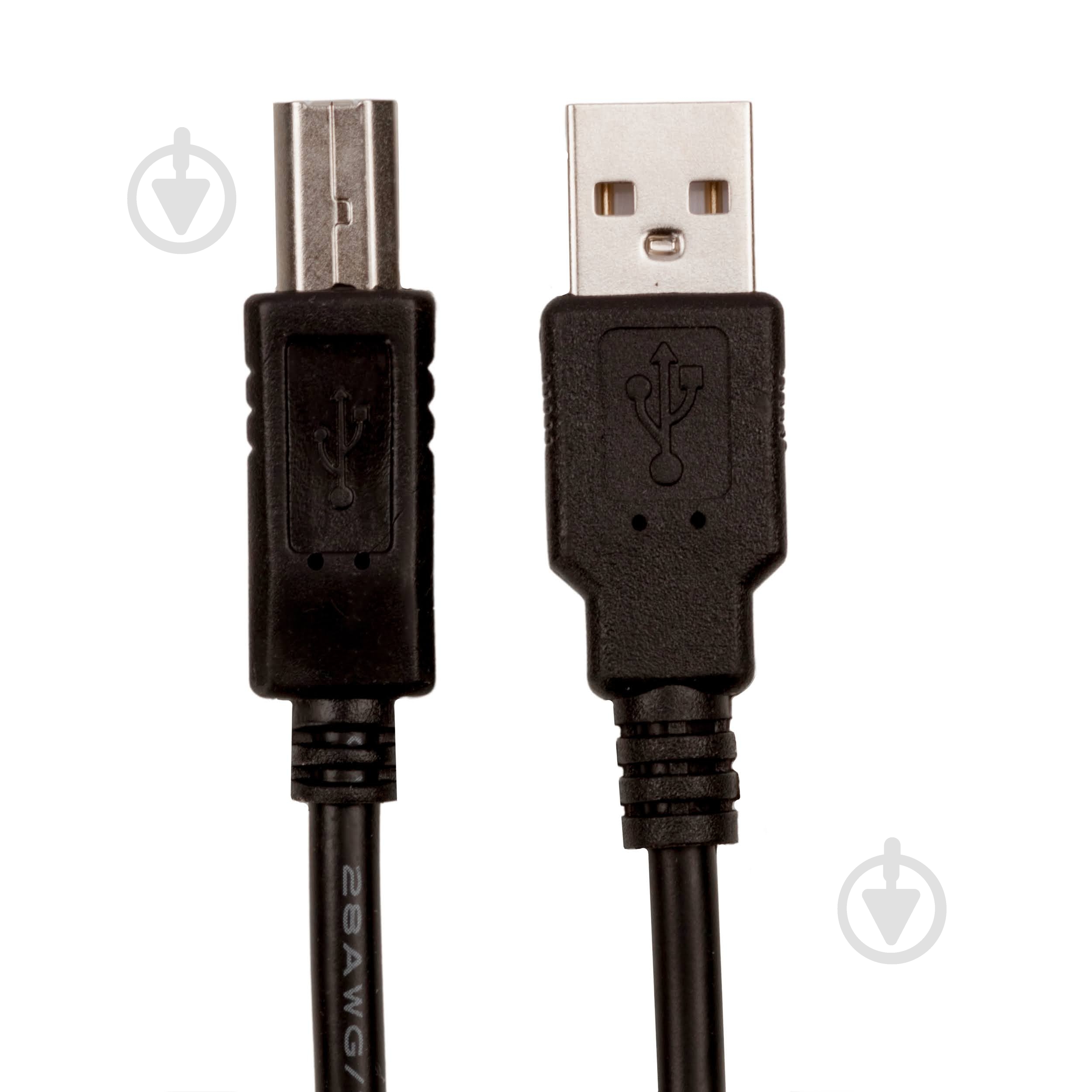 Кабель ProfCable USB 2.0 type A – USB type B 1,5 м чорний (ProfCable12-150) - фото 5