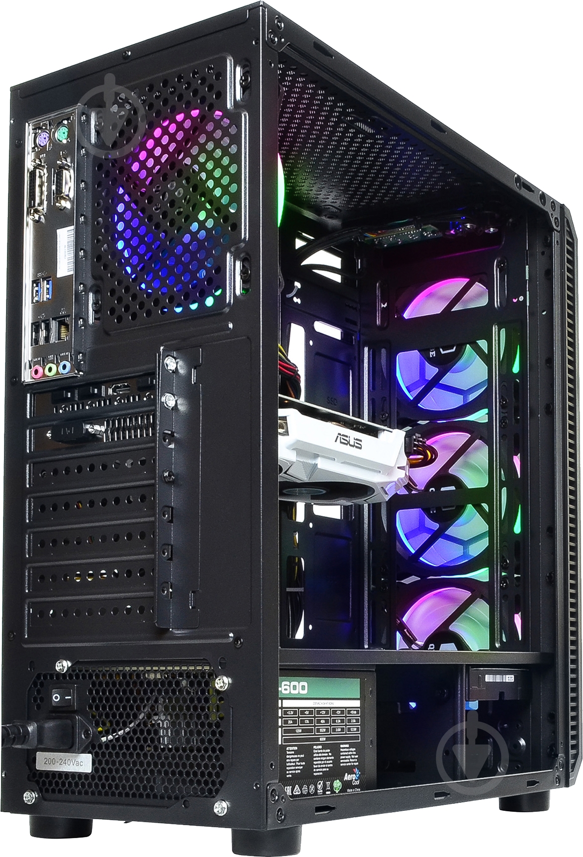 Компьютер персональный Artline Gaming X55 (X55v08) black - фото 16