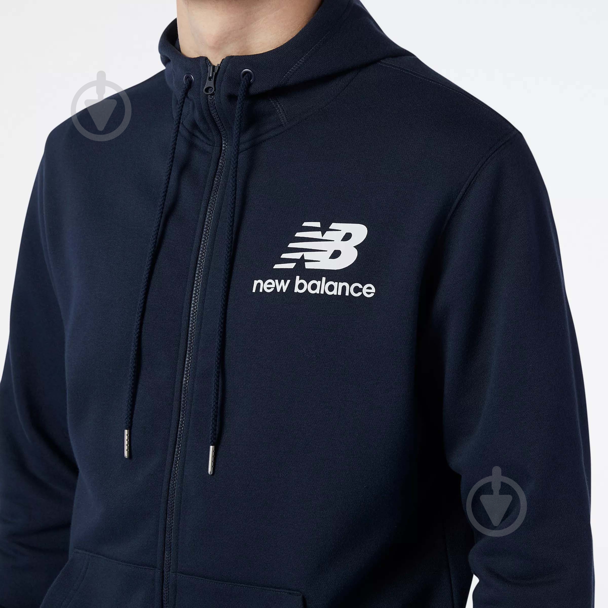 Джемпер New Balance MJ03558ECL р. 2XL синій - фото 3