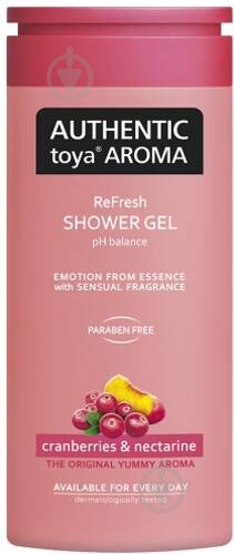 Гель для душа Authentic Клюква и нектарин 400 мл - фото 1