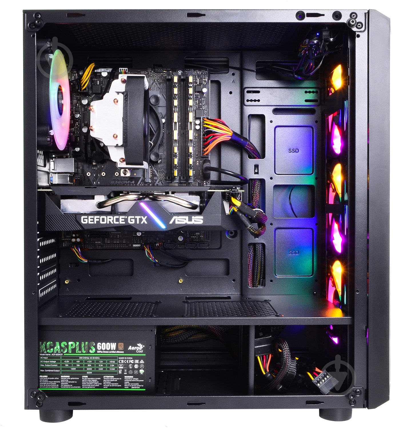 Комп'ютер персональний Artline Gaming X55 (X55v10) black - фото 12