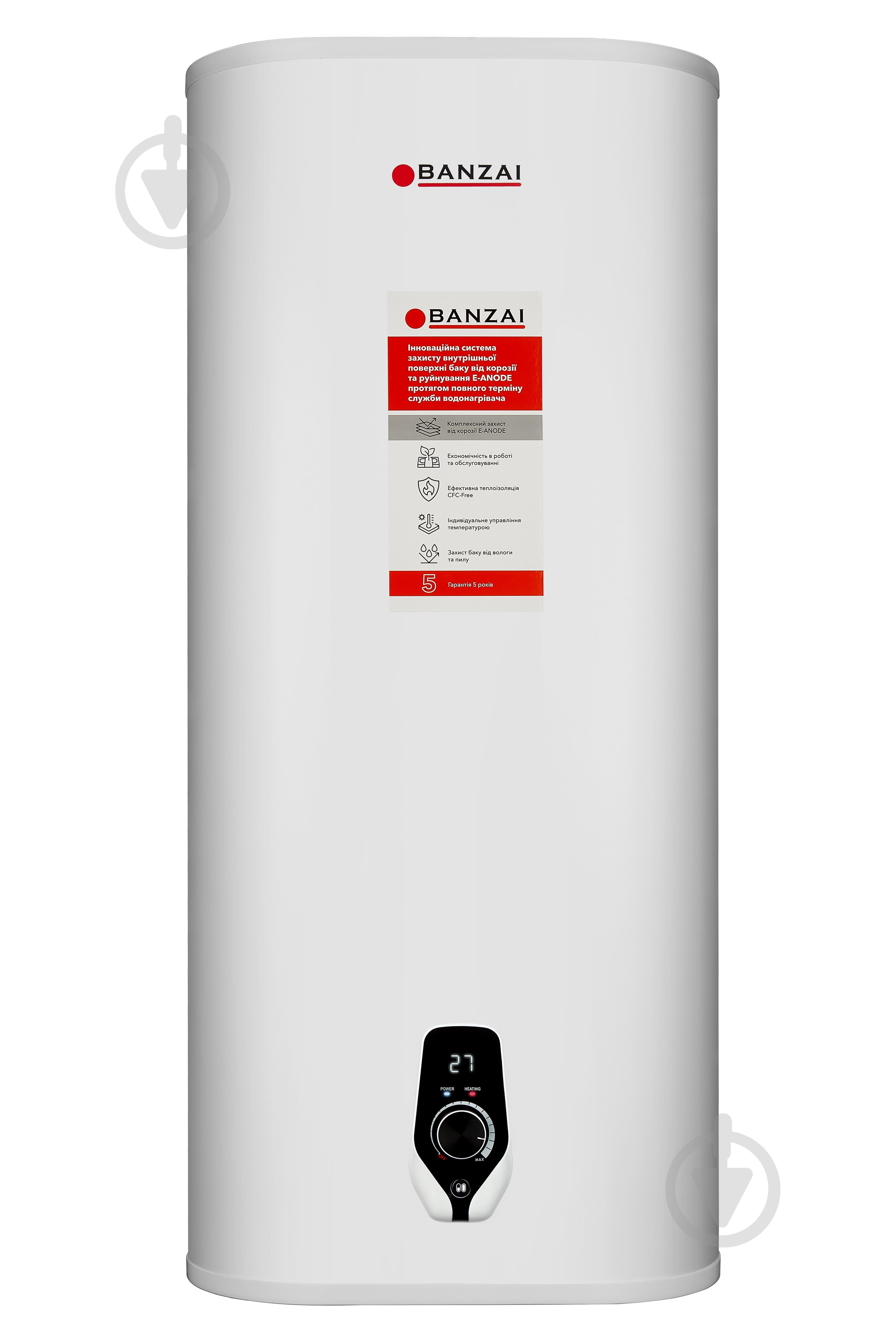 Бойлер BANZAI 80DIRON20 E-ANODE VH - фото 3