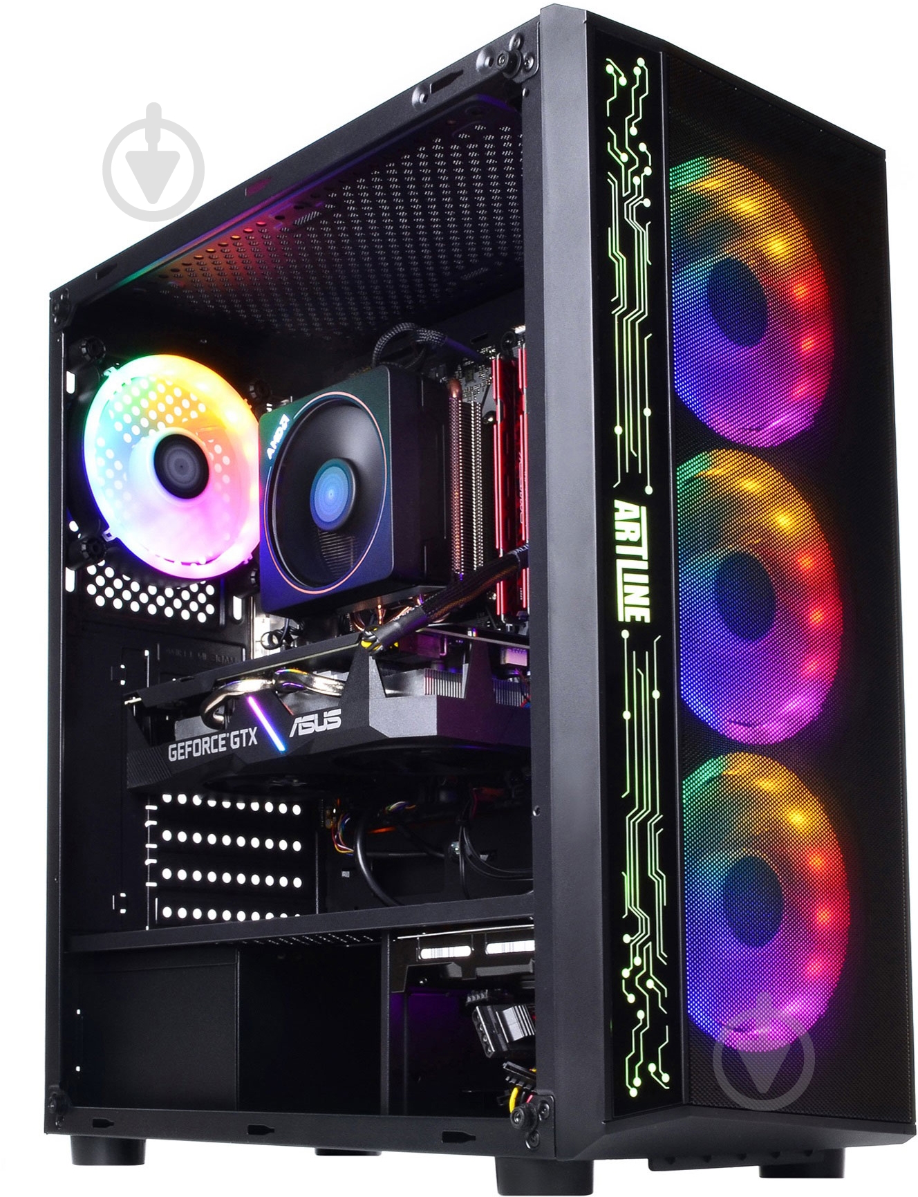 Компьютер персональный Artline Gaming X65 (X65v16) black - фото 8