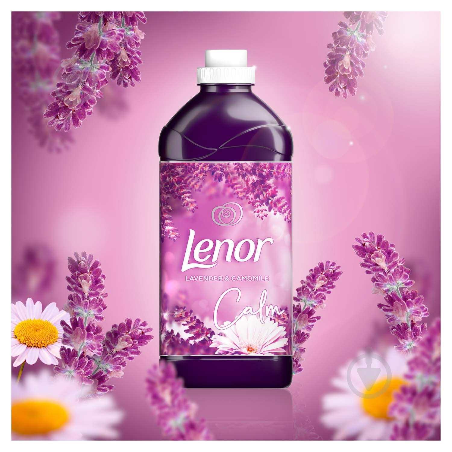 Кондиционер-ополаскиватель Lenor Лаванда и ромашка 1,8 л - фото 2 Кондиционер-ополаскиватель Lenor Лаванда и ромашка 1,8 л - фото 2