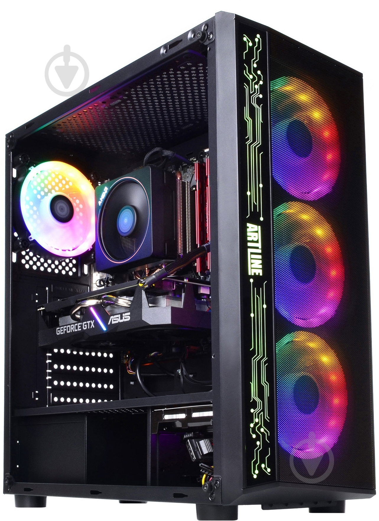 Компьютер персональный Artline Gaming X65 (X65v18) black - фото 4