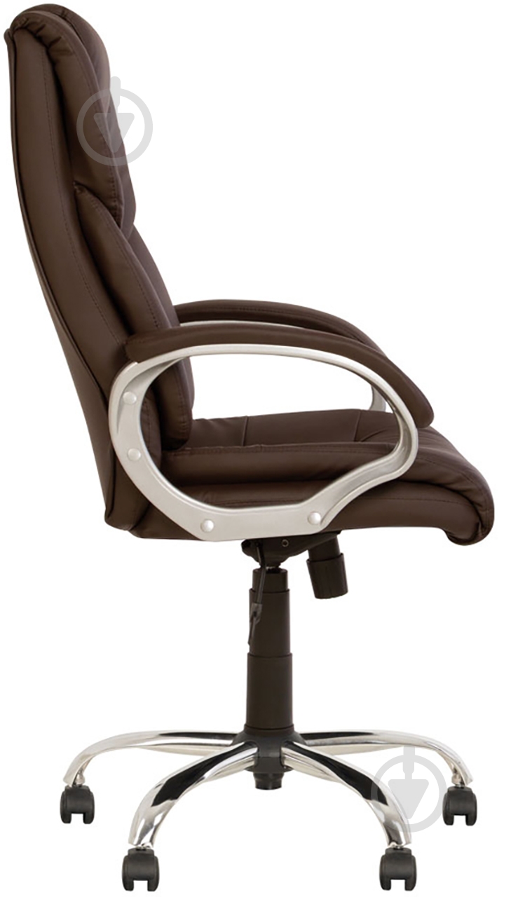 Крісло Nowy Styl Marell TILT CHR68 (CH) ECO-31 темно-коричневий - фото 3