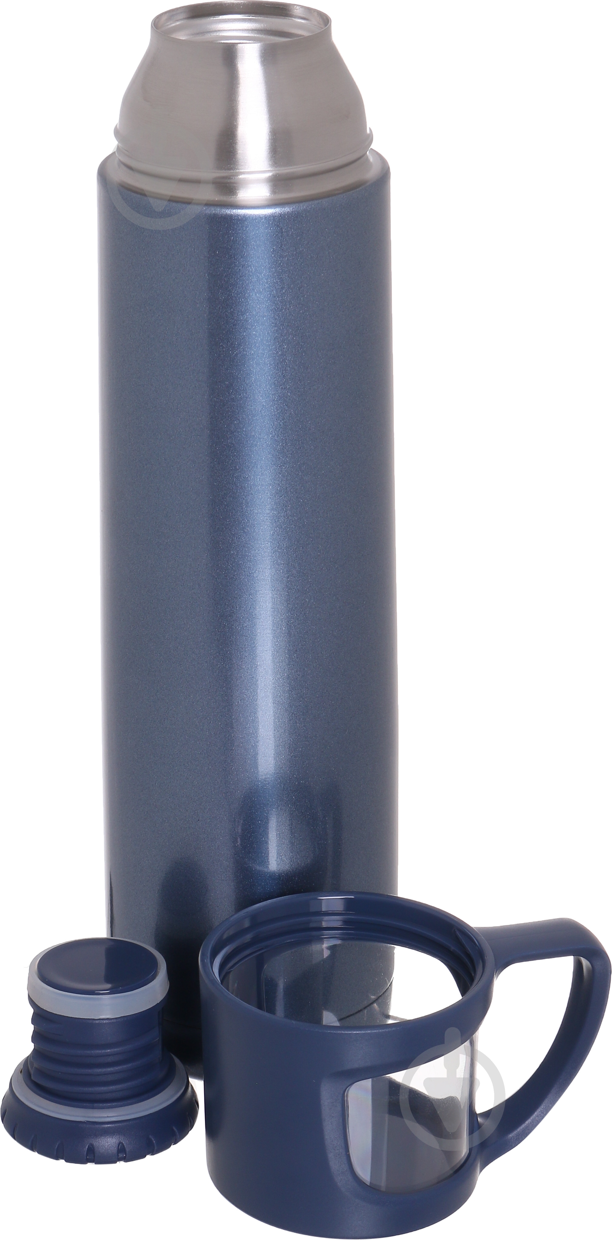 Термос Bergamo 700 мл синий 8086-3 - фото 2