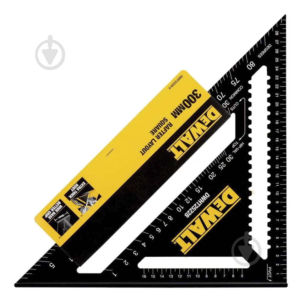 Кутник DeWalt 300х300 мм DWHT25228-0 - фото 1