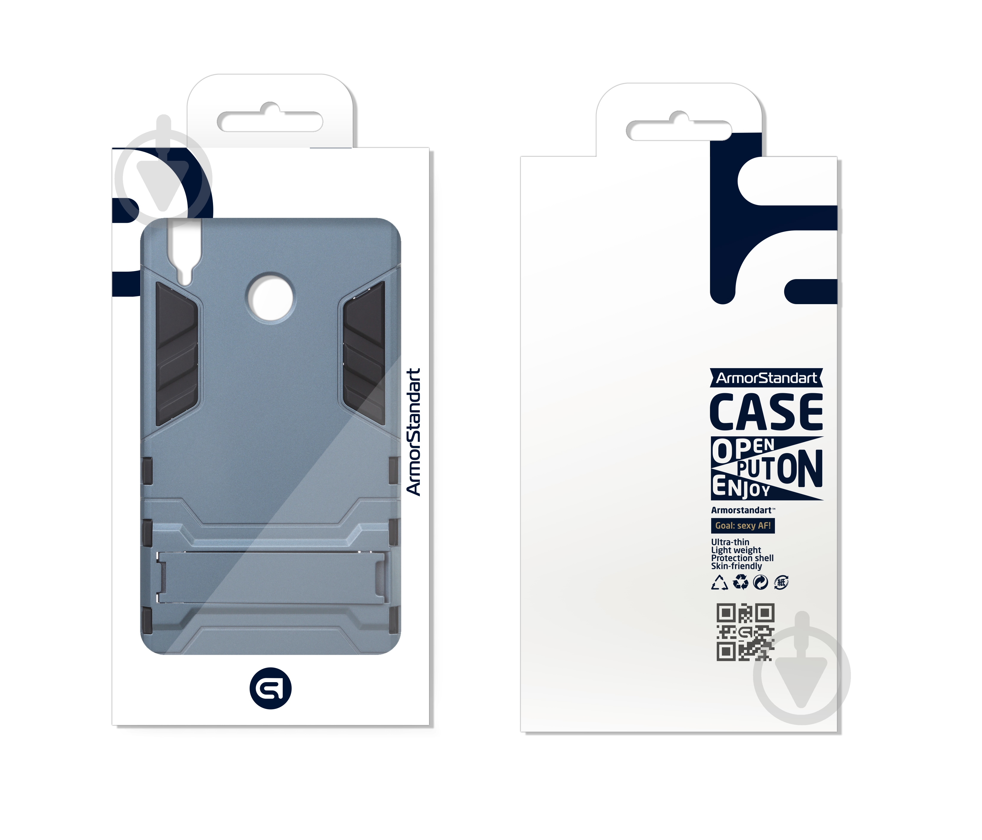 Чохол Armorstandart Hard defence для Honor 8X Blue (ARM53357) - фото 4