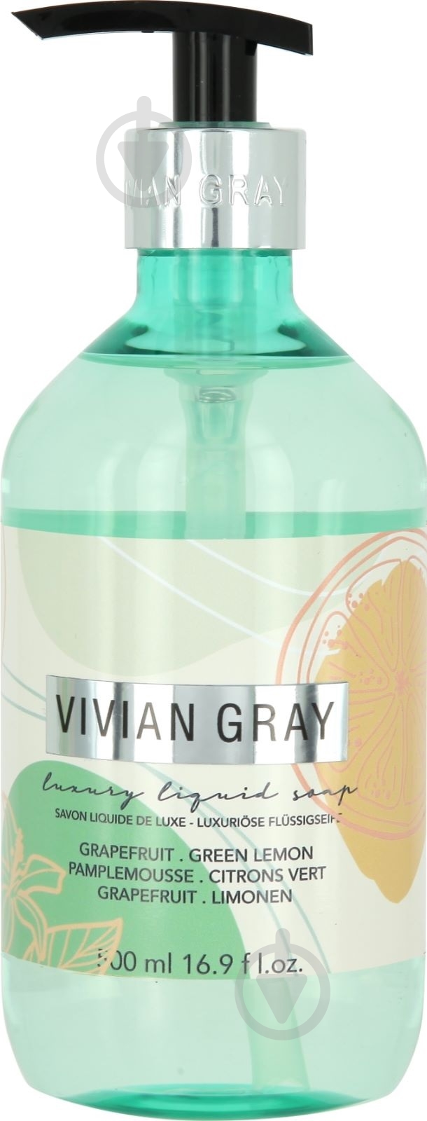 Крем-мыло Vivian Gray Grapefruit & Green Lemon 500 мл - фото 1 Крем-мыло Vivian Gray Grapefruit & Green Lemon 500 мл - фото 1