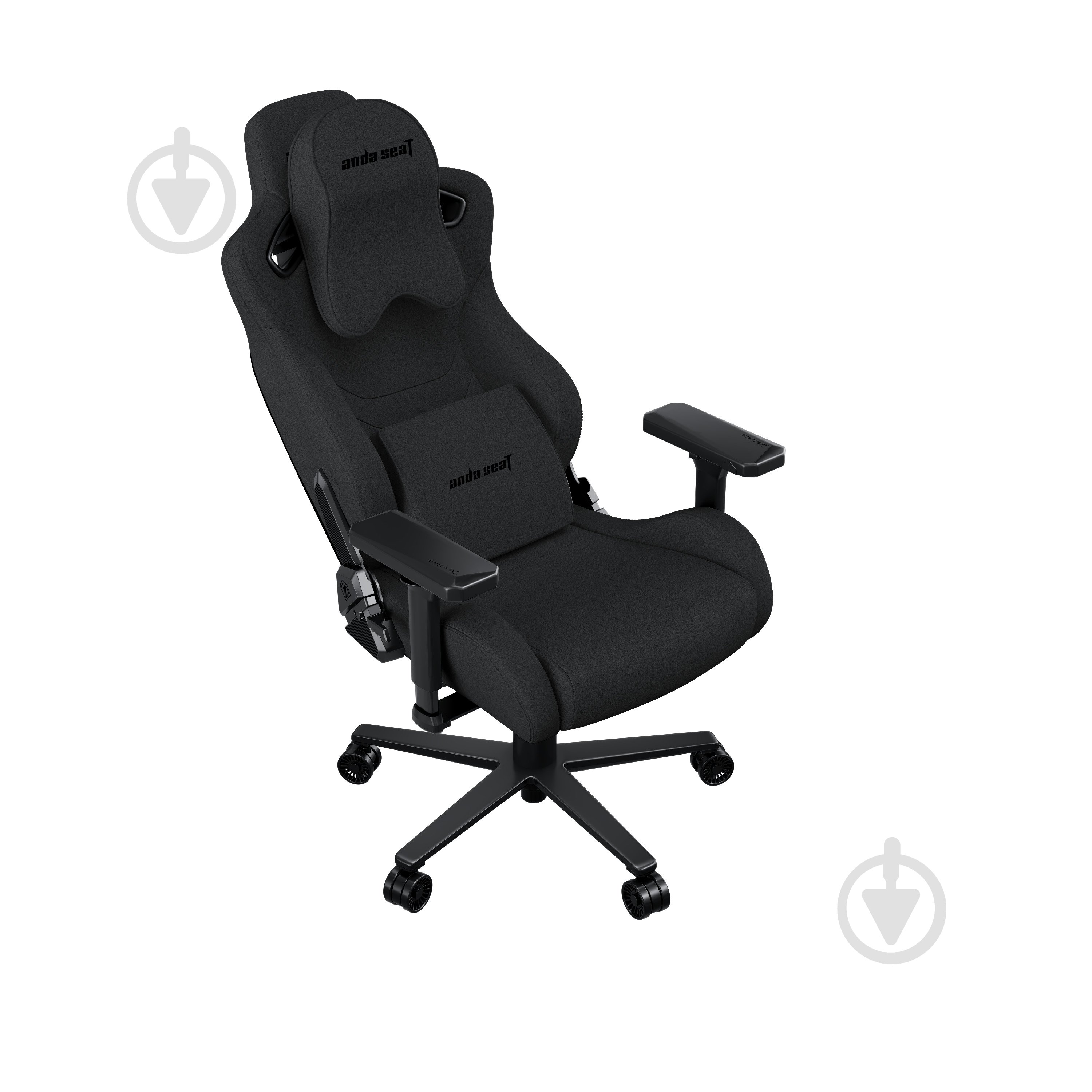 Крісло ігрове Anda Seat Kaiser Frontier Size XL Dark Grey Linen Fabric темно-сірий - фото 7