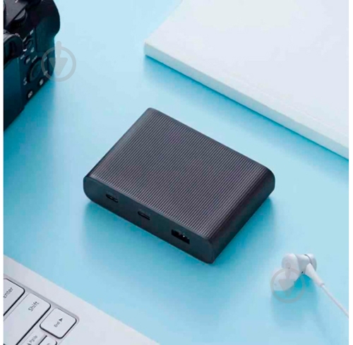 Адаптер ZMI 65W 2C+1A with 1m Type-C cable black - фото 6 Адаптер ZMI 65W 2C+1A with 1m Type-C cable black - фото 6
