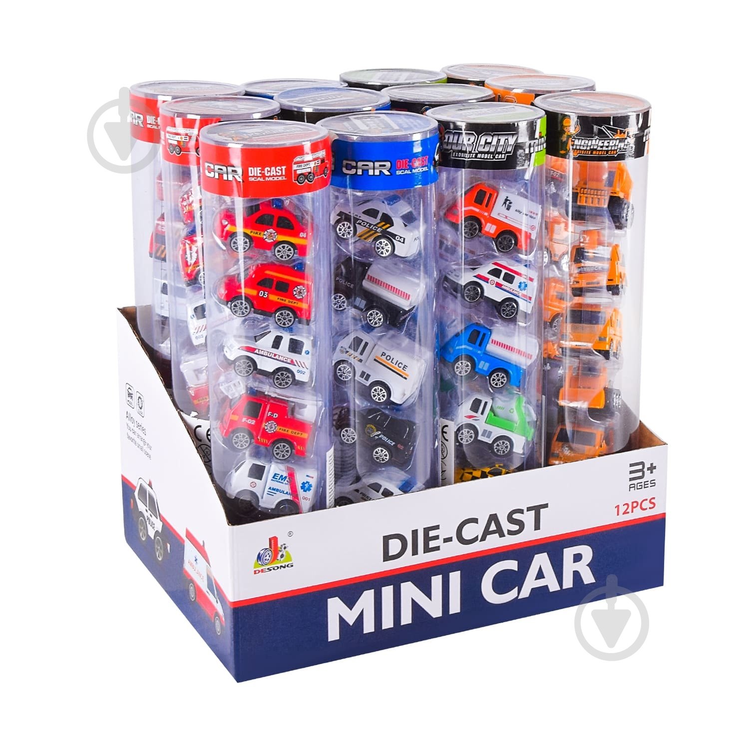 Набор машинок Shantou 1:70 DS026 - фото 2