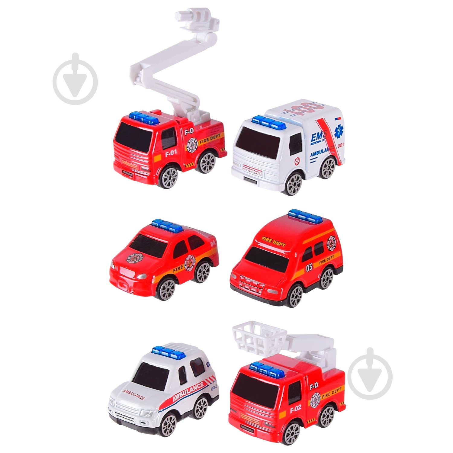 Набор машинок Shantou 1:70 DS026 - фото 10