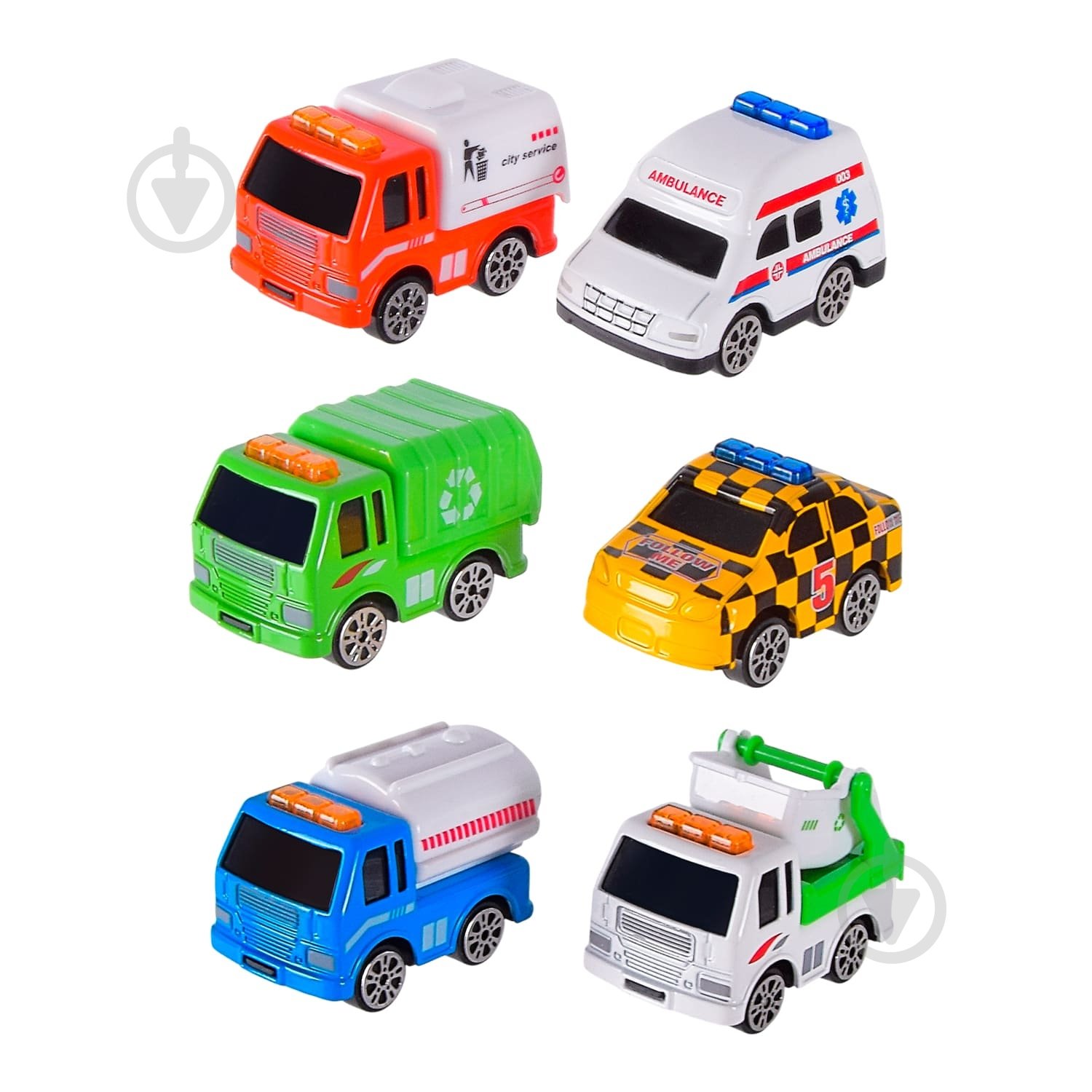 Набор машинок Shantou 1:70 DS026 - фото 4