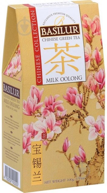 Чай зеленый Basilur Молочный Улун 100 г - фото 1