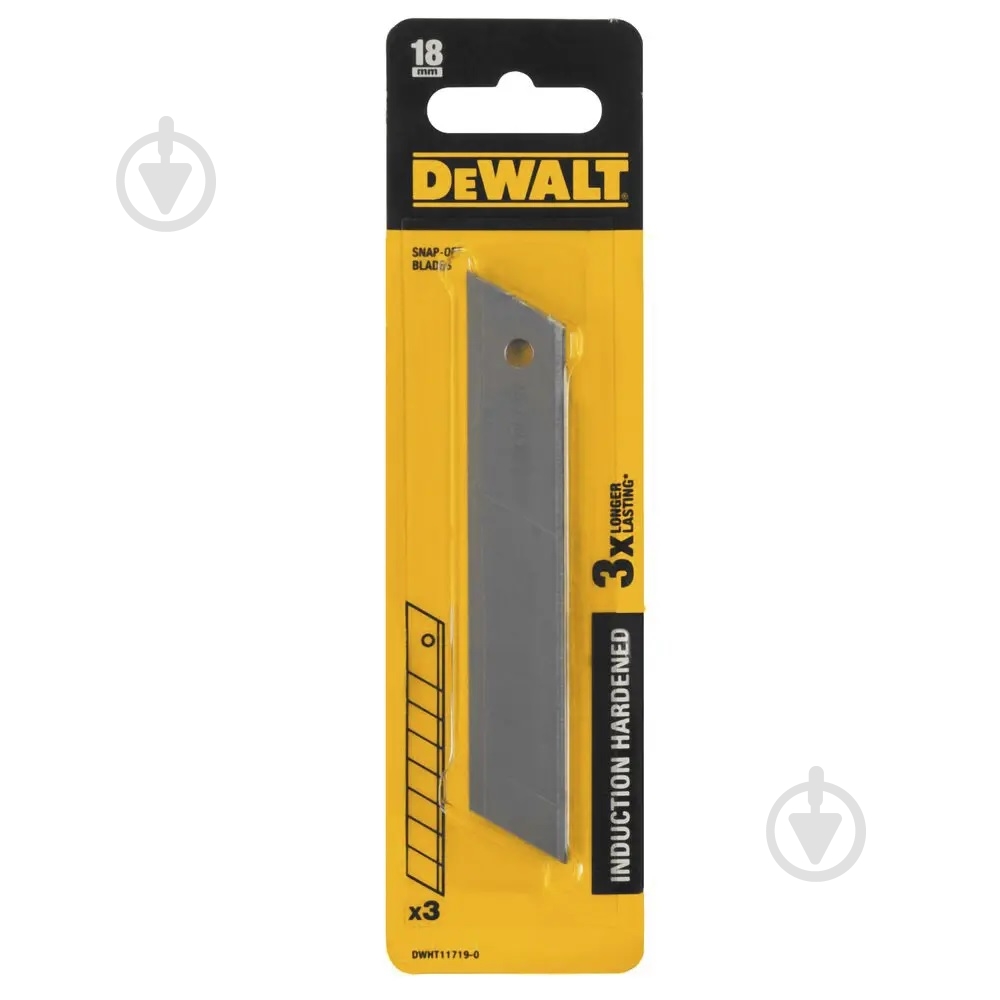 Лезвие для ножей DeWalt DWHT11719-0 - фото 3 Лезвие для ножей DeWalt DWHT11719-0 - фото 3
