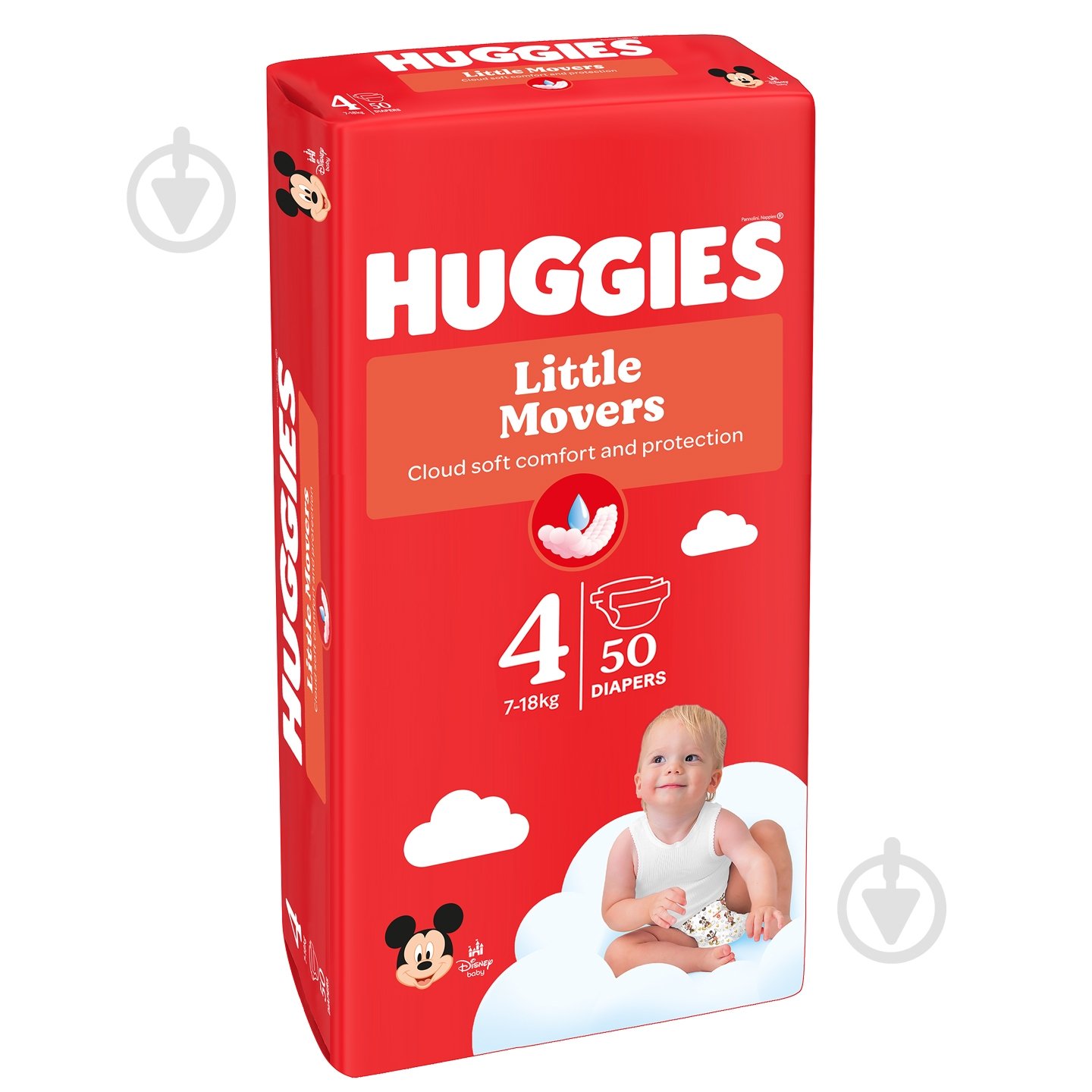 Підгузки Huggies Ultra Comfort Unisex 4 7-18 кг 50 шт. - фото 2