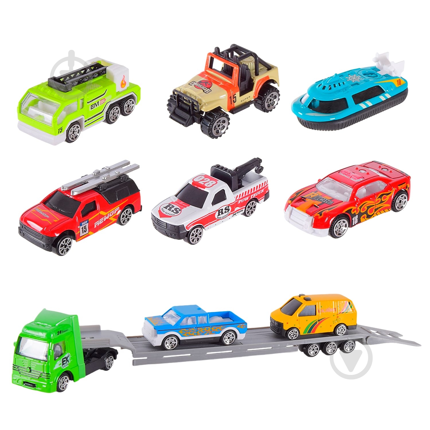 Игровой набор транспорта Shantou 1:64 DS047 - фото 7