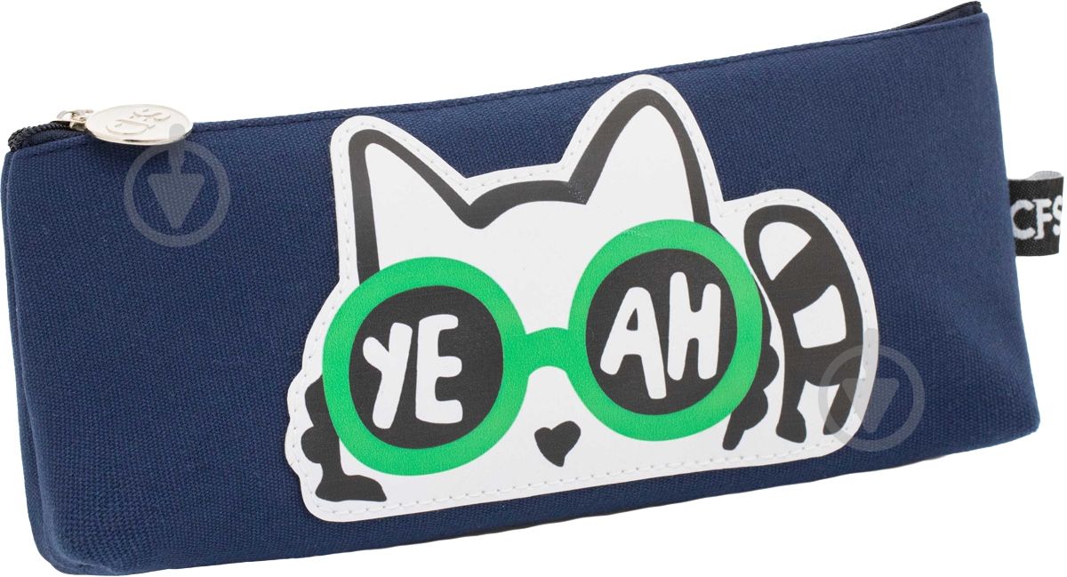 Пенал 20,5х8х3,5 см CF86697-01 Cool For School синий с рисунком - фото 1