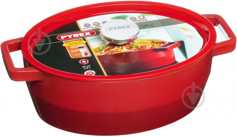 Кастрюля Pyrex Slow Cook 3,8 л SC5AC29 - фото 3