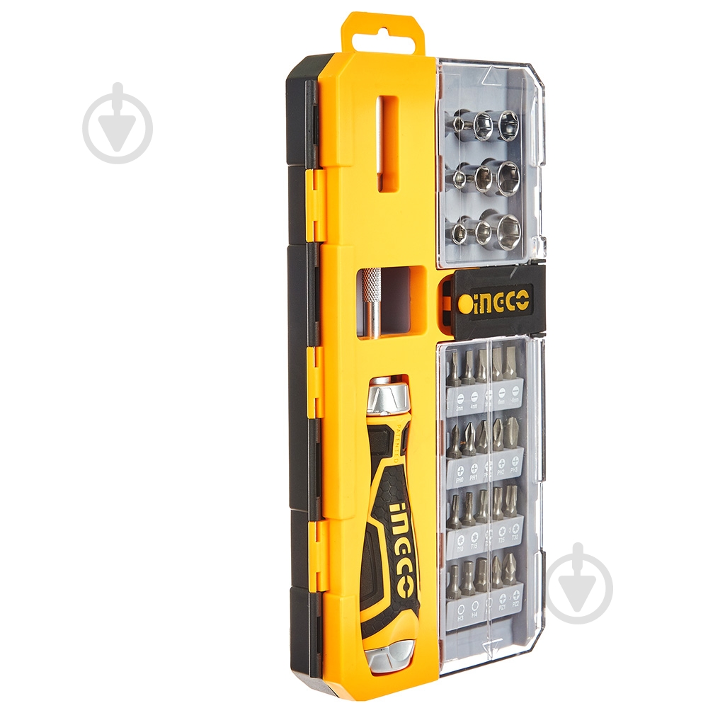 Набор бит и отвертка INGCO HKSDB0338 - фото 7 Набор бит и отвертка INGCO HKSDB0338 - фото 7