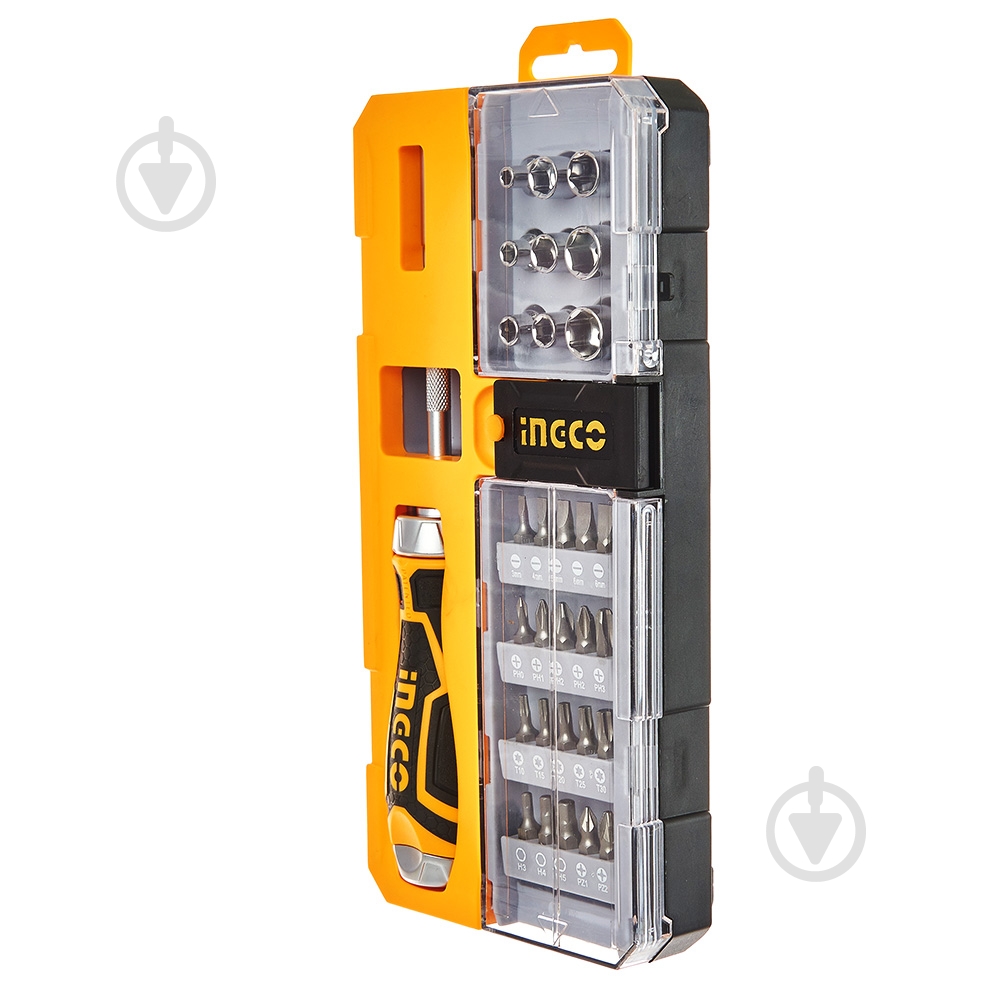 Набор бит и отвертка INGCO HKSDB0338 - фото 6 Набор бит и отвертка INGCO HKSDB0338 - фото 6