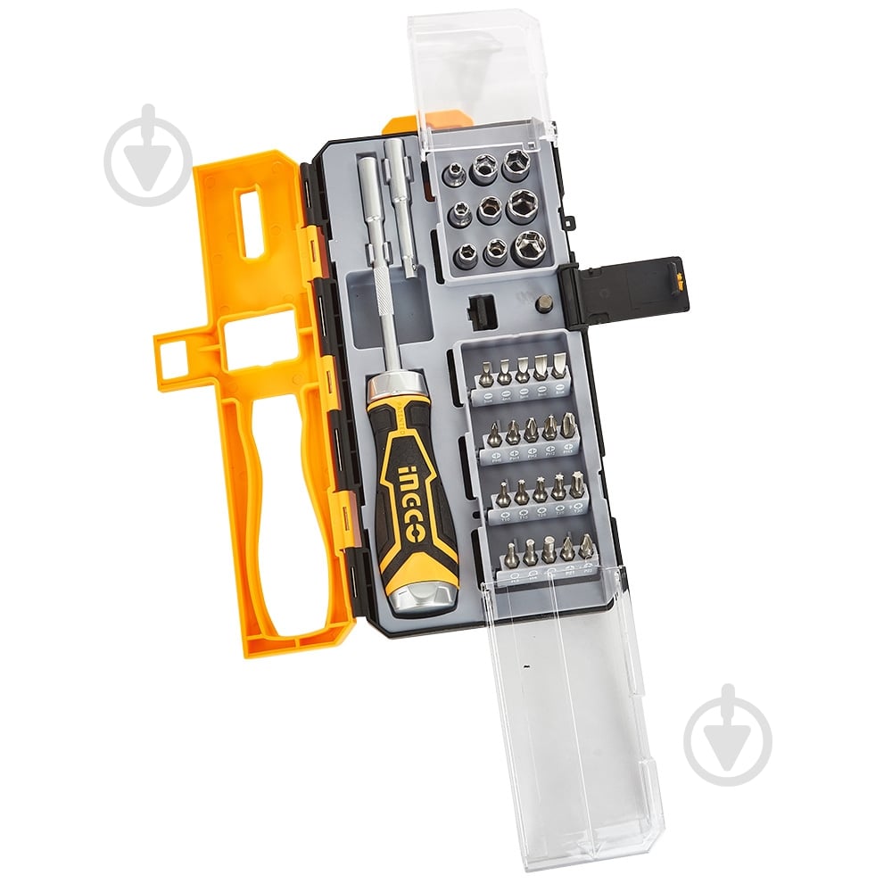 Набор бит и отвертка INGCO HKSDB0338 - фото 4 Набор бит и отвертка INGCO HKSDB0338 - фото 4